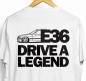 Preview: BMW E36 Drive a Legend - T-Shirt