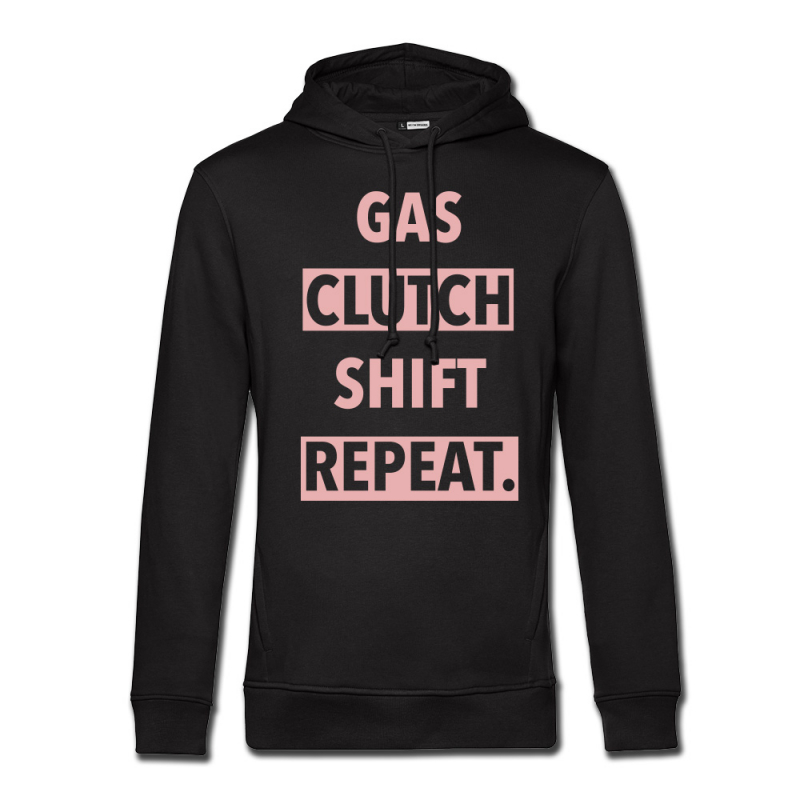 Gas Clutch Shift Repeat. - Hoodie