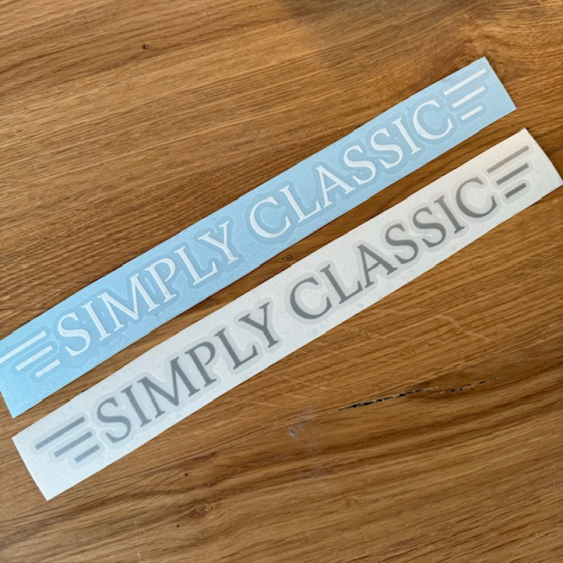 SIMPLY CLASSIC - Sticker