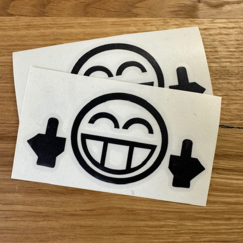 FU Smiley - Sticker