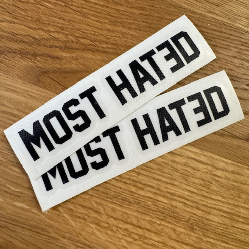 Most Hated - Sticker