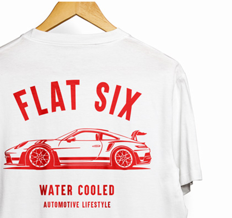 FLAT SIX Porsche 992 GT3 RS - T-Shirt