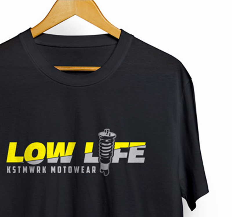 LOW LIFE Gewinde - T-Shirt