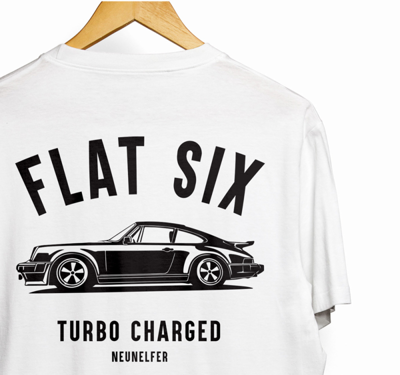 FLAT SIX Porsche 930 Turbo - T-Shirt