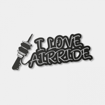 I Love Airride - Sticker