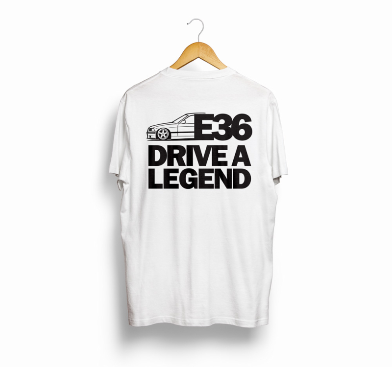 BMW E36 Drive a Legend - T-Shirt