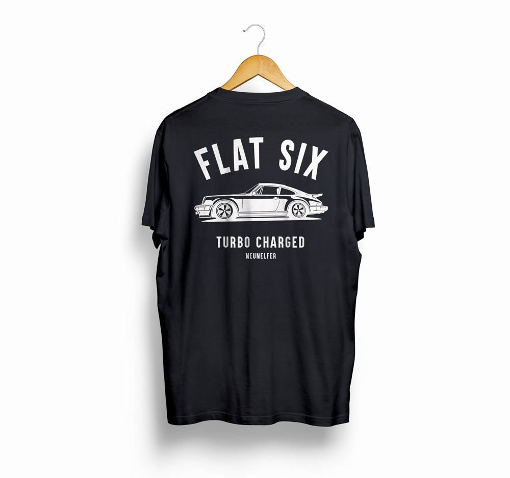 FLAT SIX Porsche 930 Turbo - T-Shirt