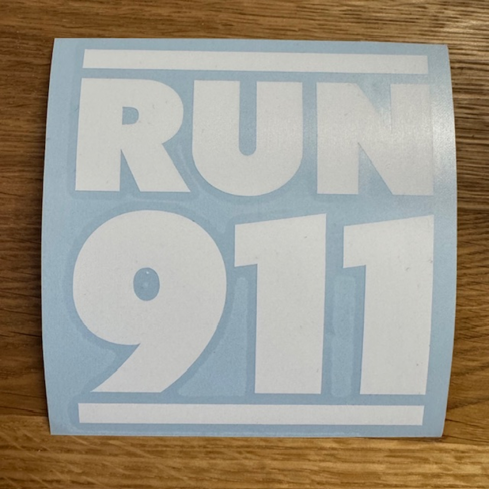 Run 911 Neunelf - Sticker