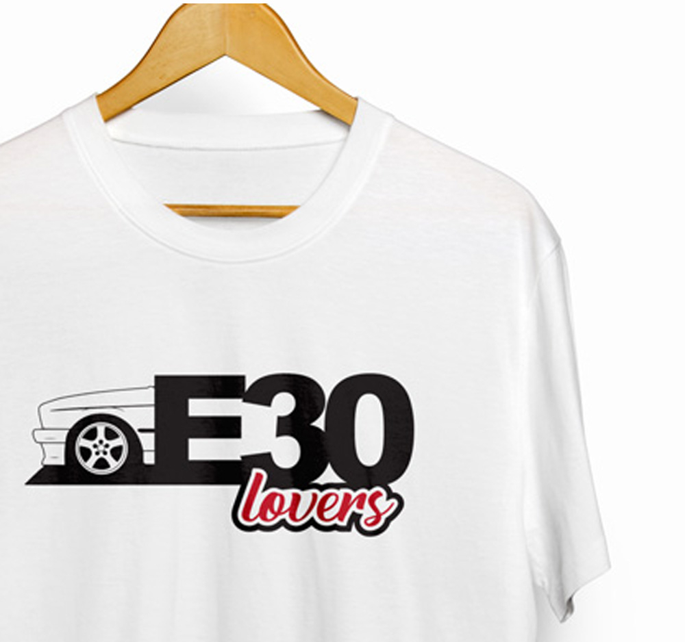 BMW E30 Lovers - T-Shirt