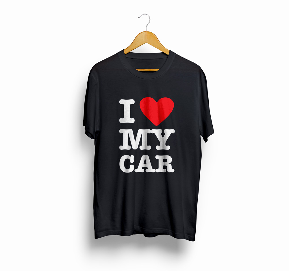 I Love My Car - T-Shirt