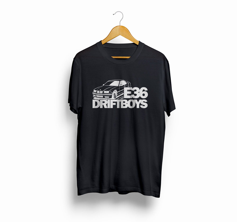 BMW E36 Driftbrothers - T-Shirt