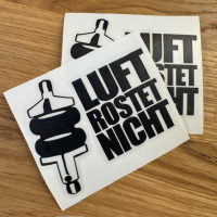 Luft Rostet Nicht - Sticker